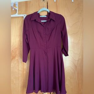 3/4 Sleeve Blouse Dress